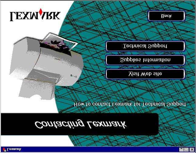 Without Internet access: 1 Insert the Lexmark Z51 Color JetPrinter CD into your CD-ROM drive.