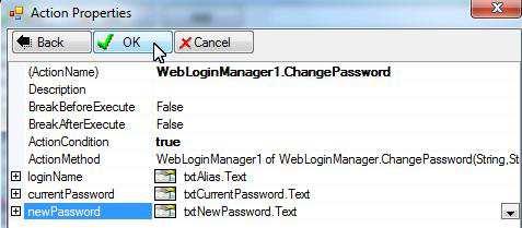 This is our Change Password web