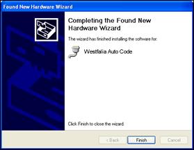 The wizard will search for the driver that is now installed on your computer. 21.