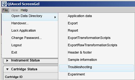 In the Results column, select the test results to be exported. 6. In the Logging Information column, select all log file types. 7. Click OK.