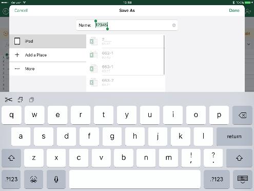 The indicated chosen job(s). 5. To select all of the jobs stored to be export, press the Select All Button 6. After selecting the Export tab, a small screen will appear with the Excel app icon. a. It is recommended to download the Excel App to properly view the job records i.