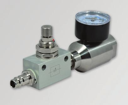 The pressure in the sampling cell could be zeroed by the needle valve. Dimensions in mm: Basic cell G 1/2 Ø 38 81 Pressure gauge 0-1.6 bar (0-23 psi) ca.