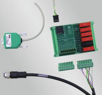 software for test and data Connector A: M12 Connector B: DB9 (female) HA011001 E2 to RS232 for EE03 EE03 E2 to
