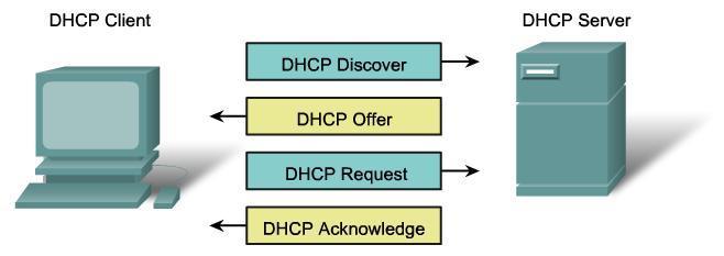 3.3.5 DHCP DHCP can pose a security risk because any device connected to the network can receive an address.
