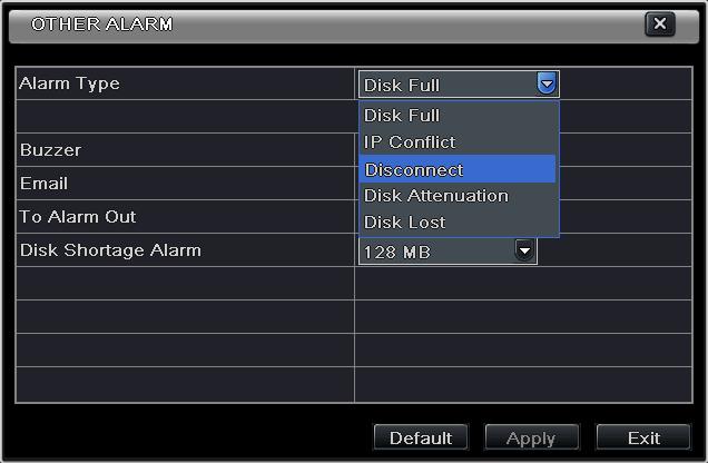 save the setting. Click icon to exit the current interface. Note: Prior to setting motion detection field it is recommended that you click icon to clear the existing field and set afresh.