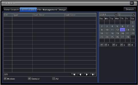 Step 4: Select the channel display mode and click Play playback toolbar to control the playback. button to play record.