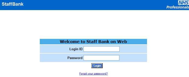 Enter your login id and password and click the Login button If you have forgotten your password click on the Forgot