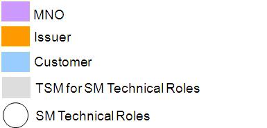SM technical roles are the set of technical functions performed on behalf of the Issuer and/or