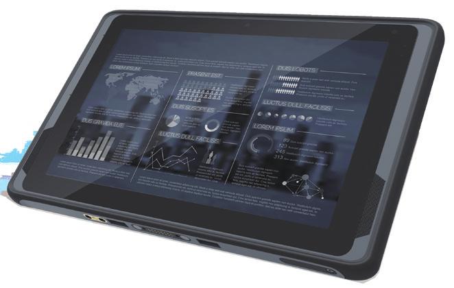 AIM-68 10.1" Industrial Tablet with Intel Atom Processor Intel Atom processor with Windows 10 IoT & Android 6.0 operating systems 10.
