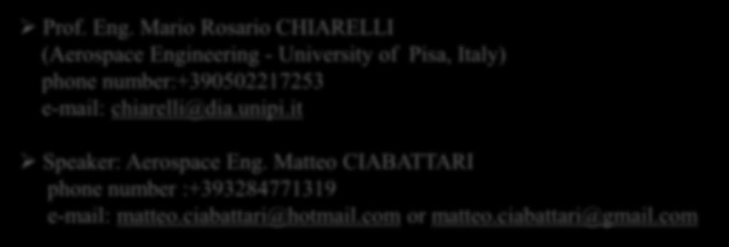 Matteo CIABATTARI phone number :+393284771319