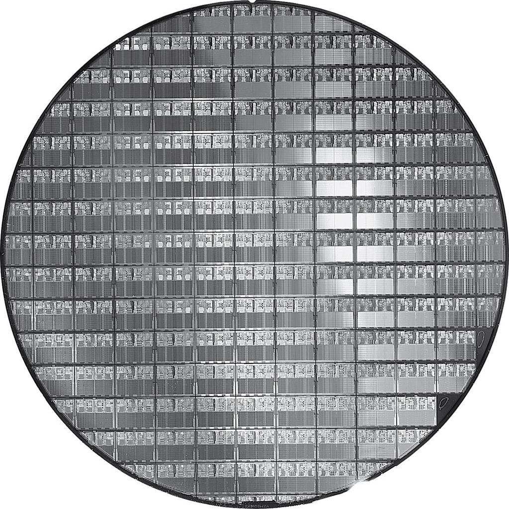 AMD Opteron X2 Wafer X2: 300mm wafer, 117 chips, 90nm technology X4: