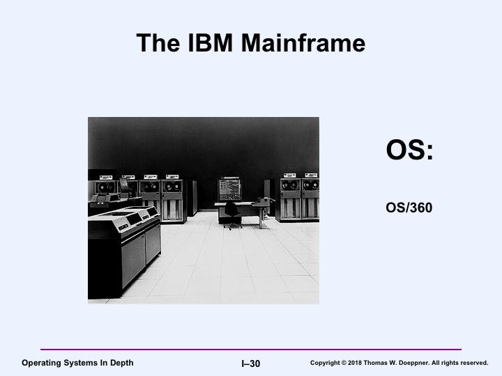 The photo is of an IBM System/360 and is from http://www- 03.ibm.com/ibm/history/exhibits/mainframe/mainframe_intro2.