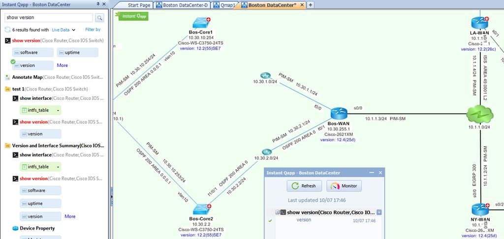 Display n the Map Drag the variables frm the search results t the map t make