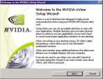 E. NVIDIA nview Setup Click the Wizard button on the nview Desktop Manager Info screen, the NVIDIA nview Wizard