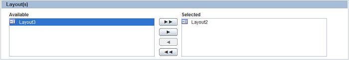 Chapter 3: Using the Analytics Studio 4. In the Description box, specify a brief description about the dashboard profile. 5. Next, apply layouts to the dashboard profile.