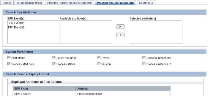Editing Elements Search Results Display Format Specify the parameters and attributes for the results display on the Search result screen 12.