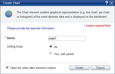 Chapter 3: Using the Analytics Studio It is recommended you edit an element's definition immediately after it has been created to configure the advanced settings for the element.
