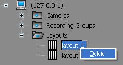 If you want to edit an existing layout, arrange a layout mode and drag devices to desired video cells, and then click