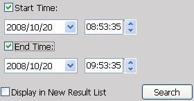applying this time frame. A calendar date-picker will appear when you click on the date drop-down list.