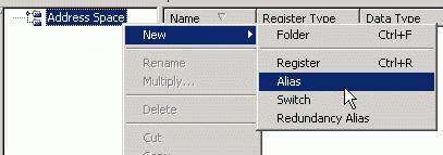 DataWorX Configurator User s Manual Creating New Aliases The main requirements for aliasing are as follows: Every alias must be defined before it is first used (that is, before the first item is