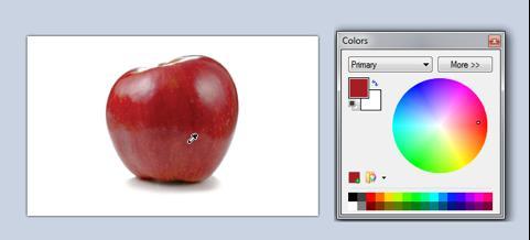 Picker /Dropper The colour picker can be used to transfer the colour of the pixel at the mouse cursor's position to either the