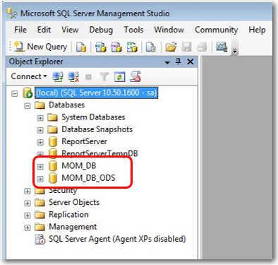 17 Tenant and ODS Databases 8. Remove the tenant reference from the Framework_Tree.xml file on the web server: a.