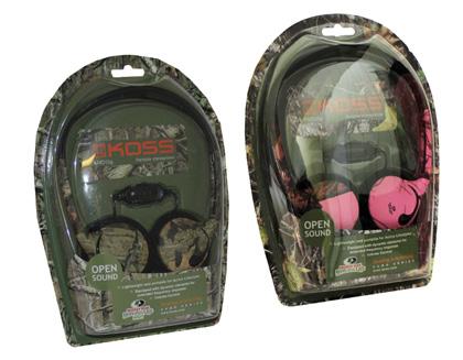 99 EACH Headphones 010-18070 Koss Mossy Oak On-Ear Headphones Assortment Lightweight And Portable For Active Lifestyles, Equipped With Dynamic Elements For Extended Frequency Response, 4ft.