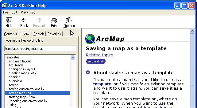 Map Templates Map templates make it easy to produce maps that conform to a standard and save time if you are creating a series of maps by allowing you to do the layout work for all the maps at once.
