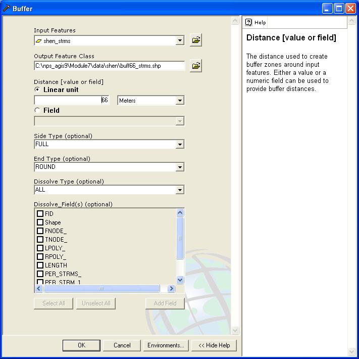 Introduction to ArcGIS for 1. In the ArcToolbox window, expand Analysis Tools, then Proximity, and then doubleclick Buffer to open the Buffer window.