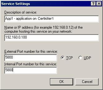 network traffic on port 5800. Answer: B Explanation: We must add a service definition for the application. This will enable traffic for this new service definition. Procedure: 1.