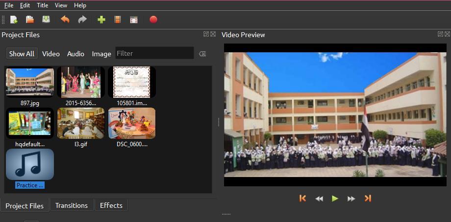 Ministry of Education 4-Preview the video -To preview the video, click the Play icon window.