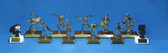 RC1601-9.50 NOVELTY TROPHIES RC1602-6.25 RC1604-8.50 RC1605-9.