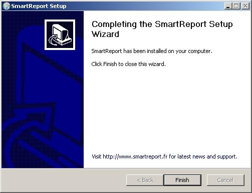 You can then start SmartReport using the keyboard shortcut created on the