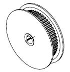 (089213) Complete Card Path Assembly (D910006) Combo-Pulley/spur