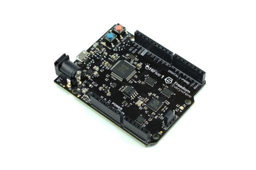 HiFive1: Arduino-Compatible RISC-V Dev Kit Powered by the Freedom E310 chip $59, https://www.crowdsupply.com/sifive/hifive1 Operating Voltage: 3.3 V and 1.