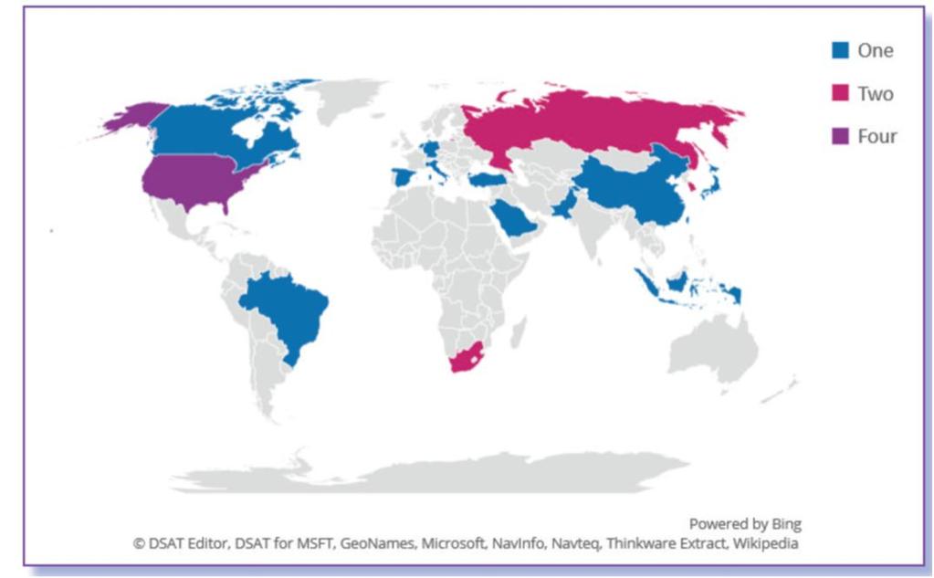 also in the picture 7 LTE Unlicensed Deployment plan across the globe