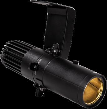MINIECLIPSE series MINIECLIPSE is a new concept of mini LED ellipsoidal, performing a stylish design, ease of use, precise optics, sharp