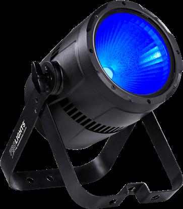 STUDIOCOBFC 150W Full Color COB Par with parabolic reflector 150W COB RGB Led BEAM ANGLE 60 30 (inc) - 15 (opt) UTILITY Selectable PWM: 600~25K Hz STUDIOCOBFC is a powerful, and incredibly versatile,