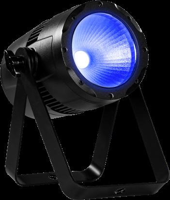 DISPLAYCOBFC 60W compact Fullcolor COB par with parabolic reflector 60W COB RGB Led BEAM ANGLE 60 30 (inc) - 15 (opt) UTILITY Selectable PWM: 600~25K Hz DISPLAYCOBFC is the compact version of the