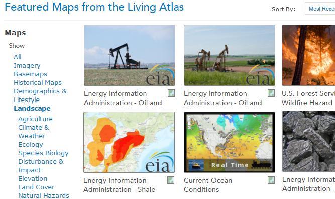 Exercise 3: ArcGIS Online - Gallery http://www.arcgis.com/home/gallery.