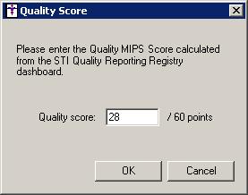 MIPS Dashboard (continued) When generating files for submission, as QRDA file will be generated that will include all measures that are selected, not just the 6 top performing measures.
