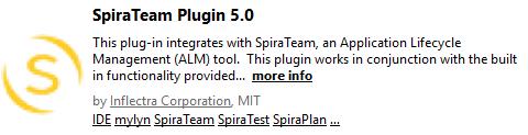 3. Eclipse / Mylyn This section outlines how to use SpiraTest, SpiraPlan or SpiraTeam (hereafter referred to as SpiraTeam) in conjunction with the Eclipse integrated development environment (IDE) for