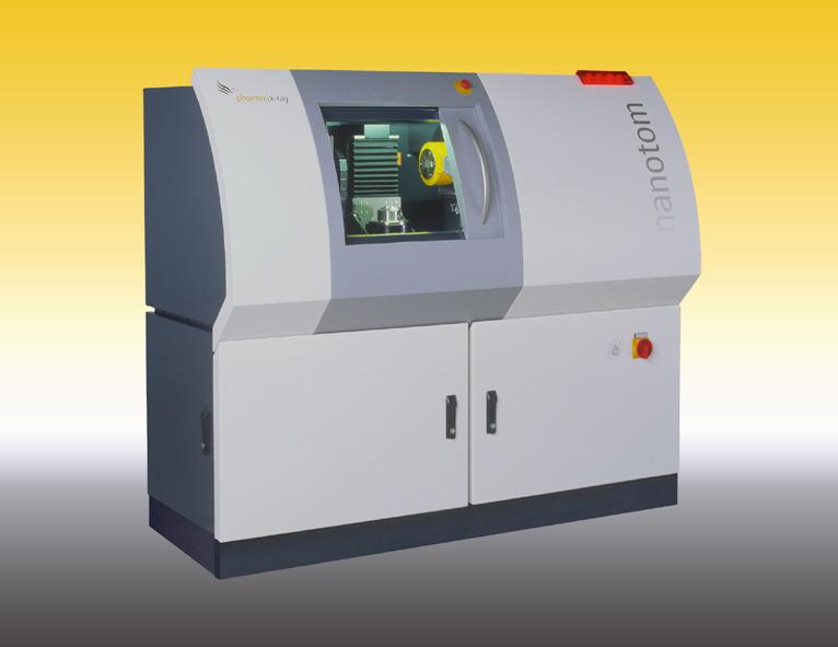 It is designed specifically for laboratory applications, scanning samples of up to 1 kg and 120 mm diameter with unique voxel-resolutions down to <500 nm (0,5 microns).