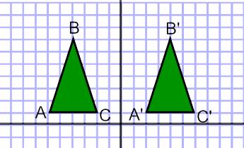 Practice 1. In the figure below, the triangle on the left can be mapped to the triangle on the right by a rotation about point P. Fill in the following blanks.