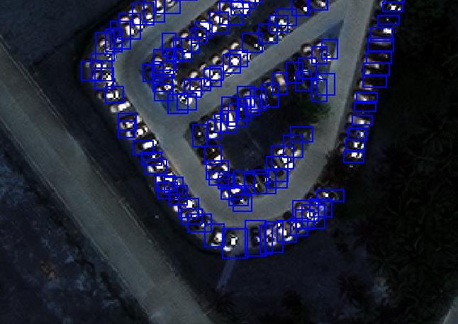 individual cars more accurately in densely packed parking lots Also less
