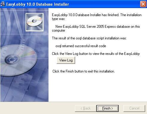 You must verify there are no failures (Refer to figure 10). Figure 10. 11) The EasyLobby 10.