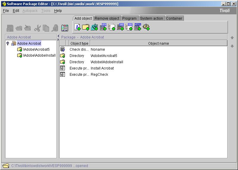 20 7 Click Launch Software Package Editor.