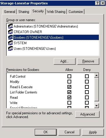 Access Control Lists (ACLs) in Windows ACLs are more expressive Specify