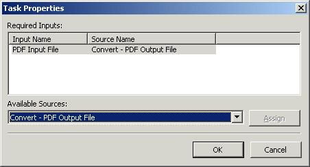 Archive Services for Reports Studio 2 2. Select Properties to launch the Task Properties dialog box.