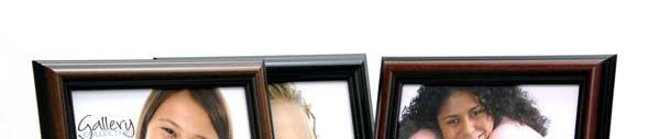 Crown Series Frames The Crown series features a traditional photo frame moulding in walnut, black and mahogany colours at